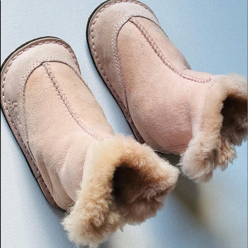 UGG shoes lace booties for baby girls